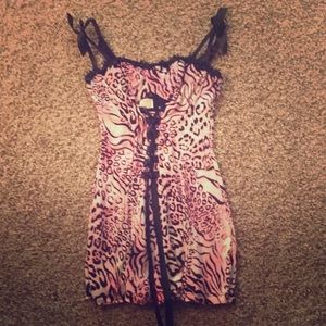 Animal Print Nightgown